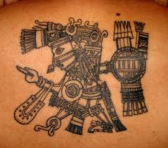 They made sacrifices before and after wars and sometimes included human sacrifices to appease their gods. Aztec God Tattoo Wip By Navillus On Deviantart