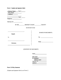 It will either be the person who sued you or their attorney. Summons Answer Template Fill Out And Sign Printable Pdf Template Signnow