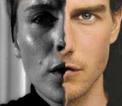 I felt ashamed for wearing my real face to life's costume party....