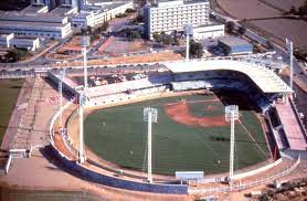 The fukushima azuma baseball stadium is located 42 miles northwest from the power plant that was the. Olympic Baseball Stadium For Barcelona 1992 Summer Games Mario Corea Arquitectura Archello