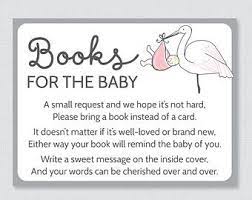 Books Instead Of Cards For Baby Shower Poem Google Search Baby Shower Book Stork Baby Showers Book Baby Shower Invitation