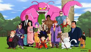 The great collection of 4k dragon ball z wallpaper for desktop, laptop and mobiles. Hd Wallpaper Dragon Ball Characters Wallpaper Dragon Ball Z Group Of People Wallpaper Flare