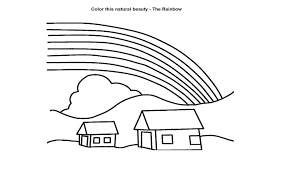 Coloring pages for kids rainbow coloring pages. Free Printable Rainbow Coloring Pages For Kids