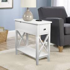 Abbottsmoor End Table With Built In Outlets Living Room End Tables End Tables Furniture