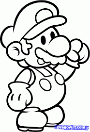 The main game involves mario going through different phases and overcoming various obstacles to finally rescue princess peach. Mario Pic Coloring Home