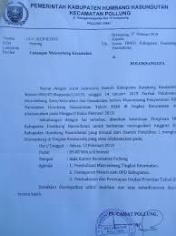 Untuk itulah surat undangan rapat sangat diperlukan. Contoh Undangan Musrenbang Desa Pigura