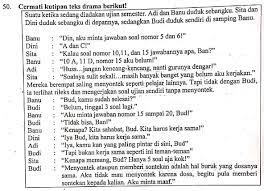 Maybe you would like to learn more about one of these? Contoh Soal Ulasan Teks Drama Dan Pembahasan Soal Un 2019 Zuhri Indonesia