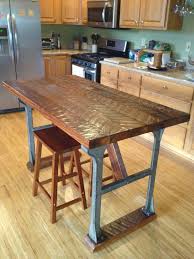 Kitchen Island Made From Antique Cast Iron Base With Antique Reclaimed Top Reclaimed Wood Kitchen Kitchen Inspirations Reclaimed Wood Kitchen Island
