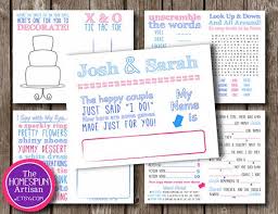 Custom Kids Wedding Activity Book Pages Printable All Ages Etsy Kids Wedding Activities Wedding With Kids Wedding Activities