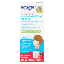 Equate Childrens Very Berry Flavored Multi Symptom Cold