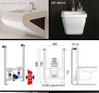 Super Slim Wall Mounted Bidet Frame (53G)