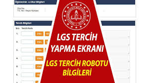 Lgs sürecinin koordinasyonunu sağlayan millî eğitim bakan yardımcısı mahmut özer, 2021 lgs'ye. Lgs Tercih Yapma Ve Tercih Robotu Ekrani 2021 E Okul Lgs Tercihi Nasil Ve Nereden Yapiliyor Son Dakika Haberler
