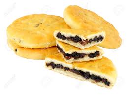 After the town of chorley, lancashire, england. Traditional Raisin Filled Lancashire Chorley Cakes Isolated On Stock Photo Picture And Royalty Free Image Image 75372449
