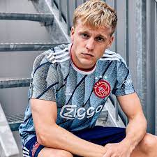 The iconic white shirt with the broad red vertical band was worn by the team between 1971 and 1973, when ajax was at the top of its game, winning three european finals in a row. B R Football On Twitter Ajax Have Dropped Their New Away Kit For The 2020 21 Season Afcajax