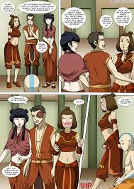 Xbooru - avatar: the last airbender avatar: the last jizzbender: book xxx 2  comic mai (avatar) palcomix suki zuko | 231574