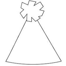 Blank Party Hat Printable New Years Party Hat Template New Years Activities New Year S Crafts