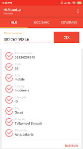 Pencarian nomor teleponcek lokasi nomor hp, telepon hlr lookup indonesia!. Download Hlr Lookup Apk For Android Free