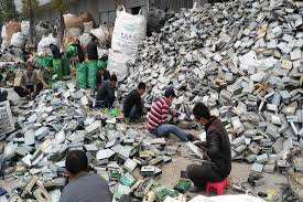 8 kg of e-waste is being generated per capita worldwide.
