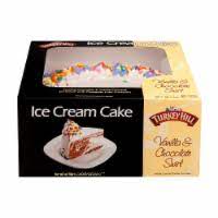 Whilst known for their ice cream, dairy queen's cakes are just as delicious, and with many flavours and affordable prices they make a great choice for any special occasion! Turkey Hill Vanilla Chocolate Swirl Round Ice Cream Cake 60 Fl Oz Qfc