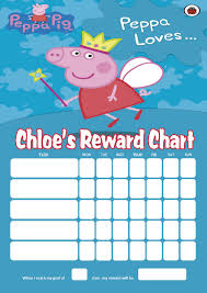 Peppa Pig Reward Chart Free Printable Www