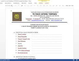 Home » contoh surat » contoh format formulir pendaftaran kursus komputer. 5 Contoh Formulir Pendaftaran Organisasi Ekskul Bimbel Dll