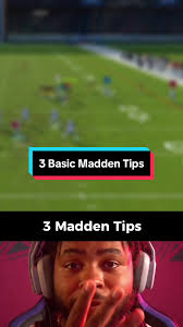 3 Basic Madden Tips! #nfl #fyp #madden #madden24
