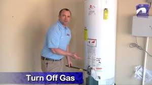 How to turn off hot water heater valve. How To Turn Off Water Heater How To Drain Water Heater Youtube