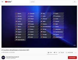 Saturday 12 may 2001 location: Ebu Will Den Eurovision Song Contest 2021 Durchziehen Eurovision Song Contest Rotterdam Rundfunk