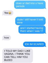 We hope you will find these lame comedians puns funny enough to tell and make people laugh. Period Jokes