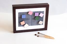 I needed to craft up some storage ideas for my makeup collection! Stick Em Up Diy Magnetic Makeup Organizer Beautylish