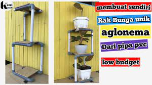 Kamu bisa pelajari lebih lanjut bagaimana cara membuat pot bunga bertingkat. Hiasan Rak Dinding Dari Paralon Cek Bahan Bangunan