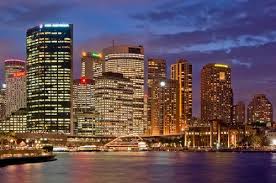 Circular Quay And Colourful Sydney Skyline At Night Australia Tourist Australia Tourism Australia Tourist Attractions