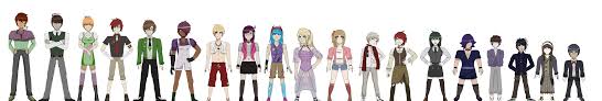 Most Of My Danganronpa Characters Height Chart By Kittenlps On Deviantart Danganronpa v3, i can honestly say, is by far one of my favorite games that i've played this year. my danganronpa characters height chart