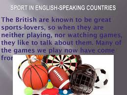 An judge in sports like diving and gymnastics, judges score each performance in a contest. Sport In English Speaking Countries Online Presentation