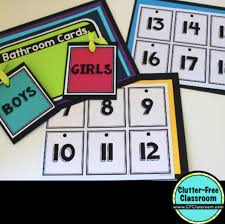 24 smart storage ideas to make the most of a small bathroom. How To Manage Student Bathroom Breaks At School Clutter Free Classroom By Jodi Durgin
