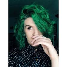 For best results we recommend lightening your hair to the lightest level ten blonde before use. Green Hair Dye Dark Green Hair Hair Styles
