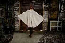 The width in the cape here is about 1 1/2 times the final desired width for fullness. Furlscrochet Free Crochet Cape Pattern