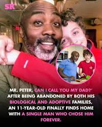 Boy abandoned by two families finds new home