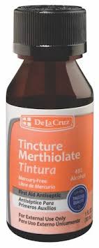 Merthiolate Tintura Tincture 1 Oz