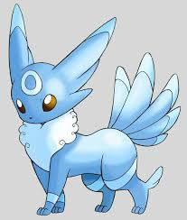 Flying Type Eeveelution Named Azureon Pokemon Zeichnen Niedliche Zeichnungen Susse Pokemon