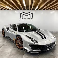 Maybe you would like to learn more about one of these? Ferrari 488 Pista On Instagram Silver Callipers On Gold Wheels Is A Strong Combo Like The New Sf90 Str Custom Cars Paint Ferrari Car