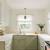 Modern Light Green Kitchen Cabinets