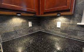 50 Black Countertop Backsplash Ideas Tile Designs Tips Advice Brick Backsplash Trendy Kitchen Backsplash Slate Backsplash