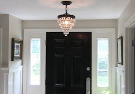 Allen Roth Eberline 9 06 In W Oil Rubbed Bronze Ceiling Flush Mount Light At Lowe S Low Ceiling Lighting Foyer Lighting Low Ceiling Foyer Lighting Fixtures
