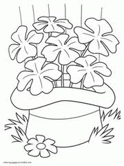 Each worksheet contains a picture your child can color along with tracing the name of that thing. Spring Coloring Pages Free Printable Sheets For Kids