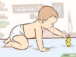 Encourage baby to reach for and move toward the toys and objects they are interested in. How To Teach A Baby To Crawl 14 Steps With Pictures Wikihow
