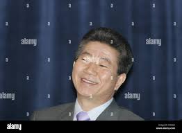 South president roh moo hyun left hi-res stock photography and images