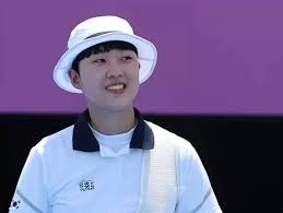 이날 양궁종목 훈련공개가 진행되고 있다. 99dtvzppzkbabm