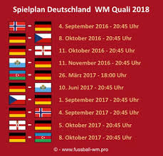 Alles rund um fußball bei eurosport. Deutschland Wm Qualifikation 2018 Spielplan Analyse