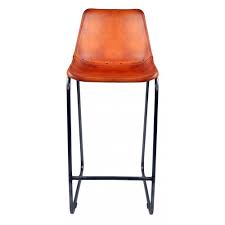 77+ burnt orange leather bar stools